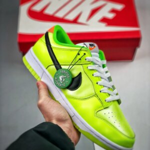 Nike Dunk Low Glow in the Dark Venom Green Black-Glow FJ4610-702 For Sale