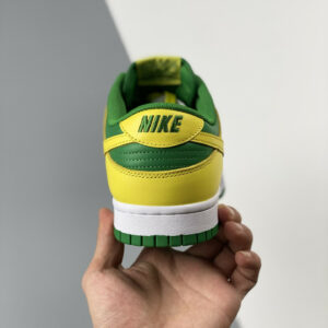 Nike Dunk Low Reverse Brazil Apple Green Yellow Strike-White For Sale