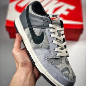 Nike Dunk Low Copy Paste Grey Black-White DQ5015-063 For Sale