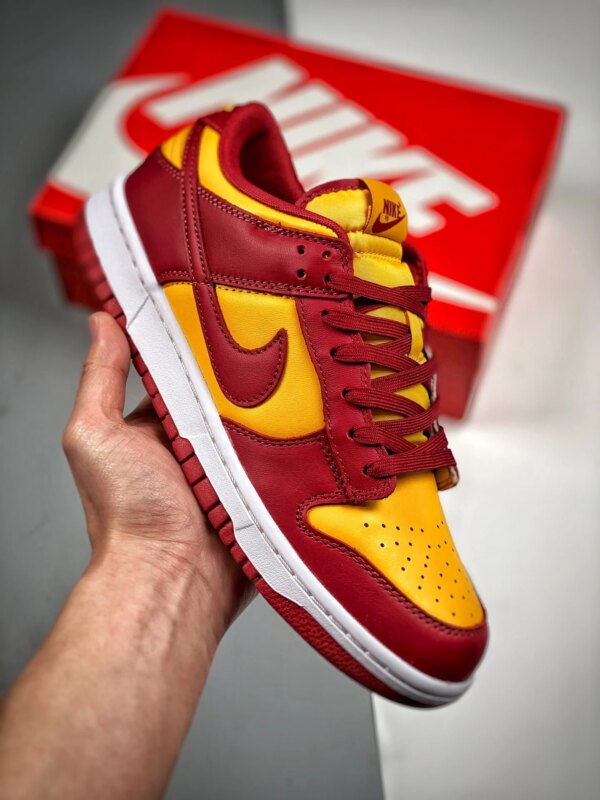 Nike Dunk Low Midas Gold Tough Red-White DD1391-701 For Sale