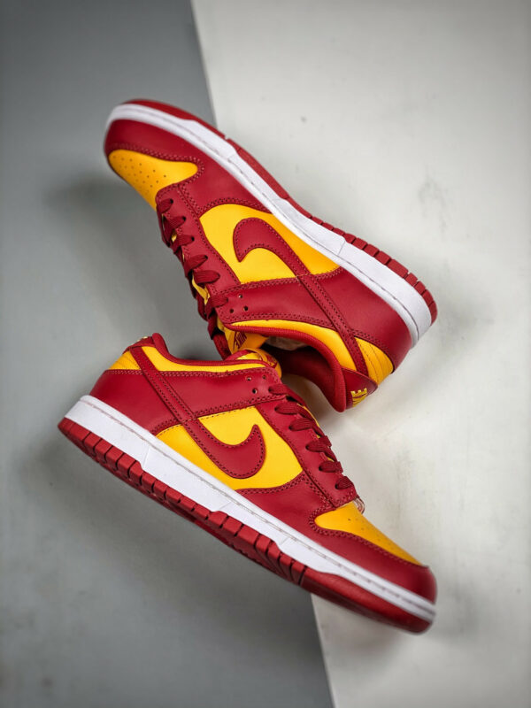 Nike Dunk Low Midas Gold Tough Red-White DD1391-701 For Sale