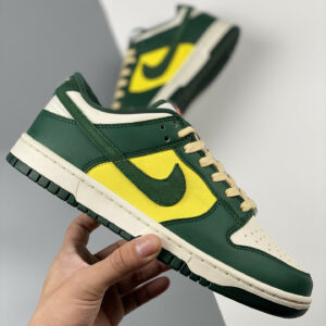 Nike Dunk Low Sail Noble Green-Yellow FD0350-133 For Sale