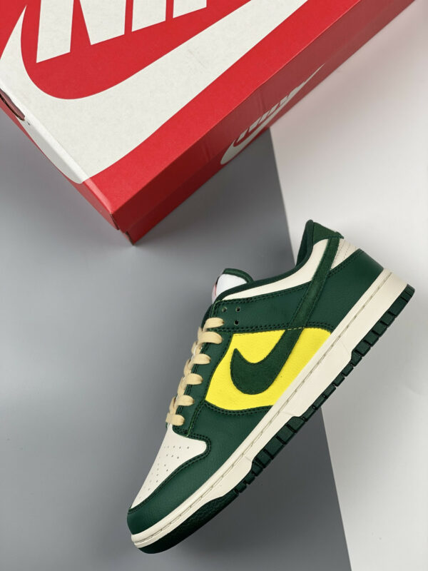 Nike Dunk Low Sail Noble Green-Yellow FD0350-133 For Sale