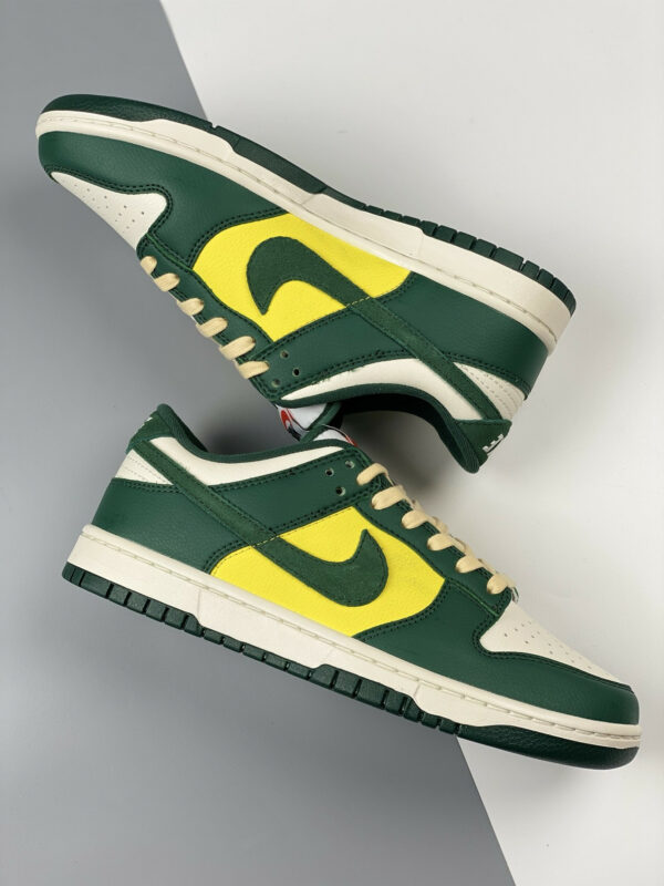 Nike Dunk Low Sail Noble Green-Yellow FD0350-133 For Sale