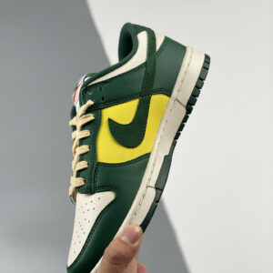 Nike Dunk Low Sail Noble Green-Yellow FD0350-133 For Sale