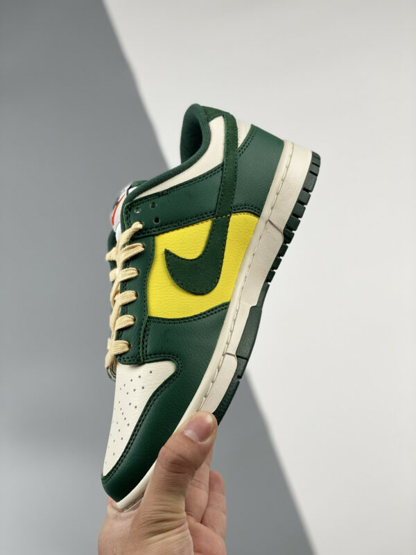 Nike Dunk Low Sail Noble Green-Yellow FD0350-133 For Sale