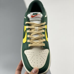 Nike Dunk Low Sail Noble Green-Yellow FD0350-133 For Sale