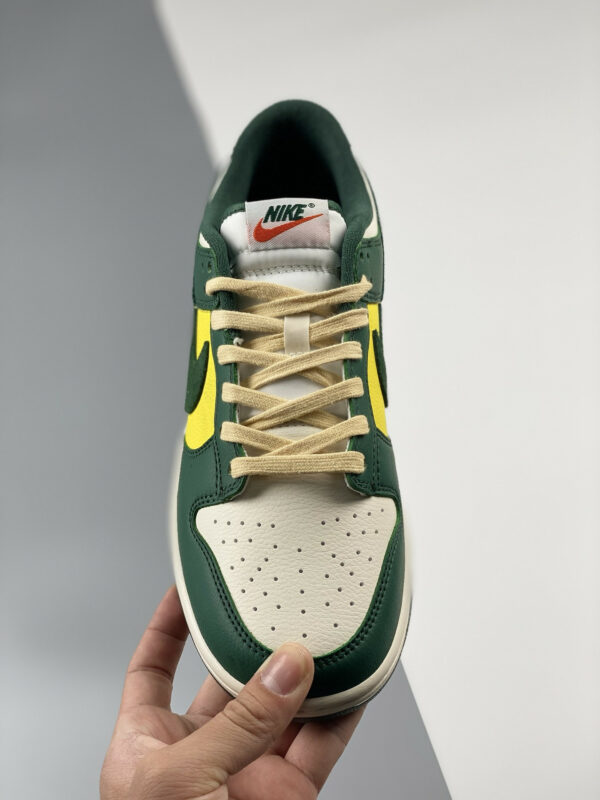 Nike Dunk Low Sail Noble Green-Yellow FD0350-133 For Sale