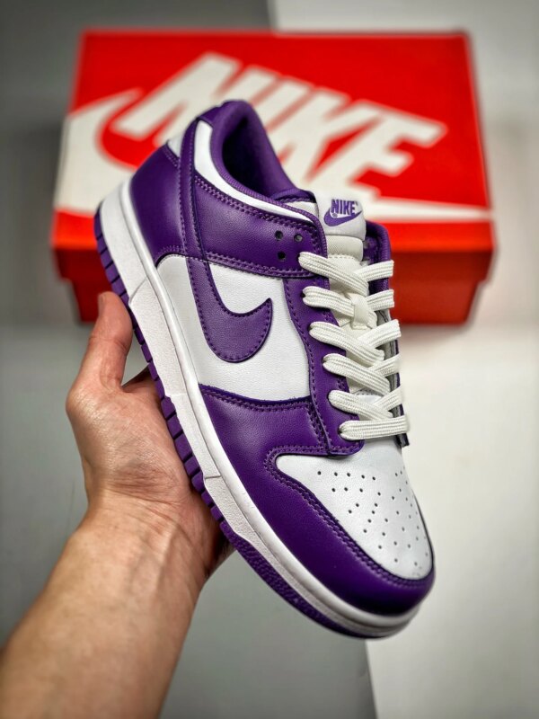 Nike Dunk Low White Court Purple For Sale