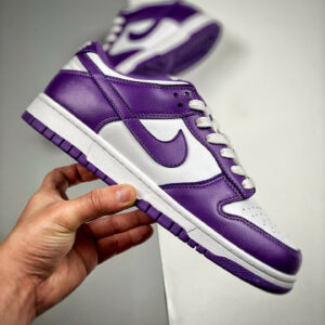 Nike Dunk Low White Court Purple For Sale