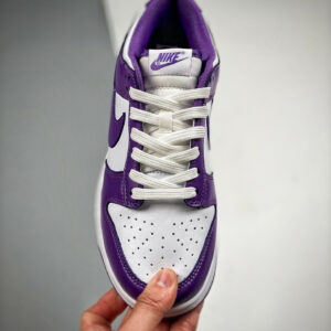 Nike Dunk Low White Court Purple For Sale