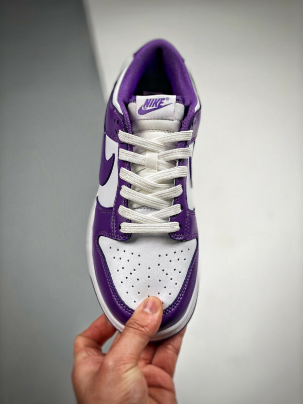 Nike Dunk Low White Court Purple For Sale