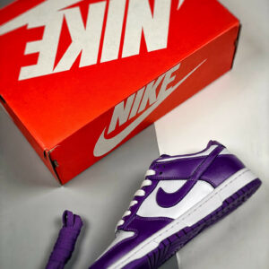 Nike Dunk Low White Court Purple For Sale