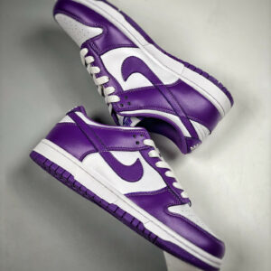 Nike Dunk Low White Court Purple For Sale