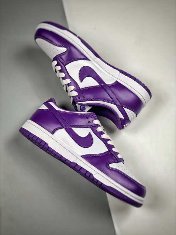 Nike Dunk Low White Court Purple For Sale