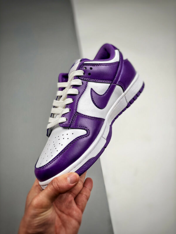 Nike Dunk Low White Court Purple For Sale