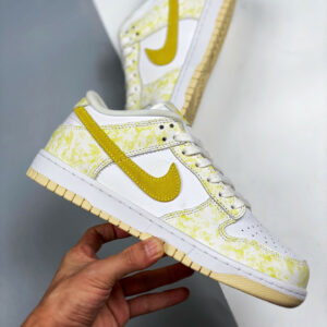 Nike Dunk Low Yellow Strike White DM9467-700 For Sale