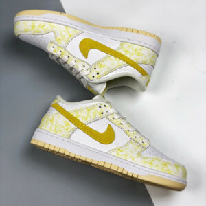 Nike Dunk Low Yellow Strike White DM9467-700 For Sale