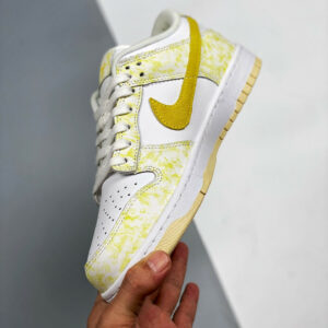 Nike Dunk Low Yellow Strike White DM9467-700 For Sale