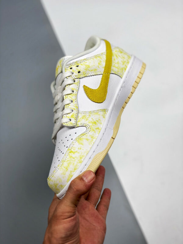 Nike Dunk Low Yellow Strike White DM9467-700 For Sale