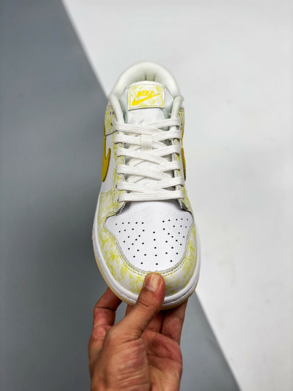 Nike Dunk Low Yellow Strike White DM9467-700 For Sale