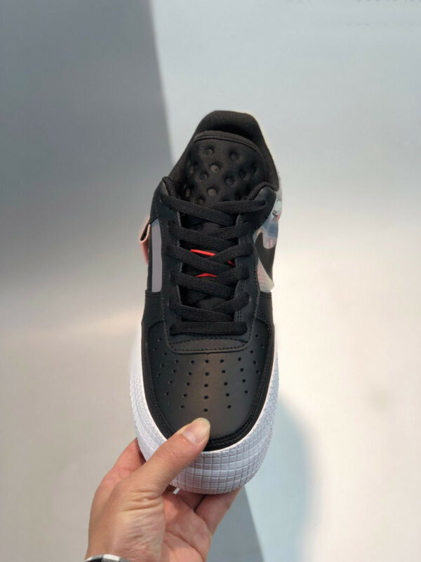 Nike N.354 Air Force 1 Type Black Pink CI0054-001 For Sale