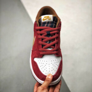 Nike SB Dunk Low Anchorman Team Red Metallic Gold For Sale