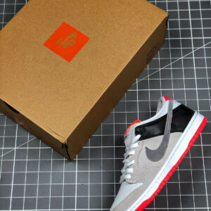 Nike SB Dunk Low Infrared Grey Black CD2563-004 For Sale