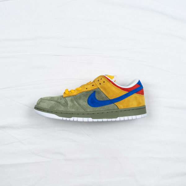 Nike SB Dunk Low Puff N Stuff Oil GreenInternational Blue