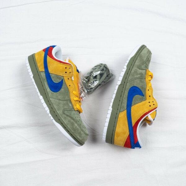 Nike SB Dunk Low Puff N Stuff Oil GreenInternational Blue