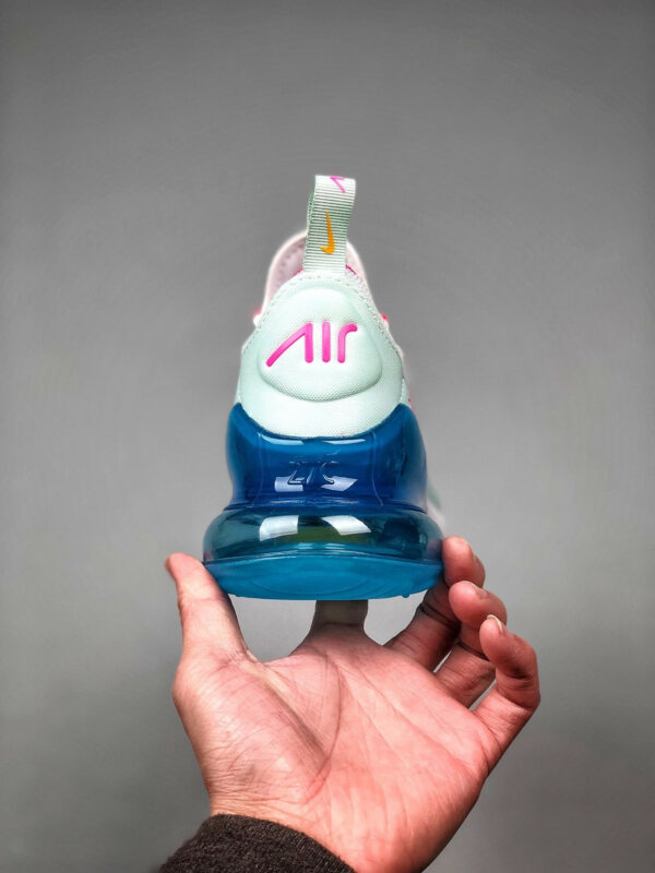 Nike WMNS Air Max 270 White Laser Fuchsia-Teal Tint-Blue Fury For Sale