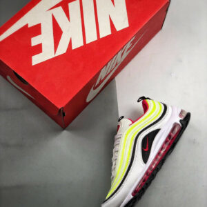 Nike WMNS Air Max 97 White Rush Pink-Black-Volt For Sale