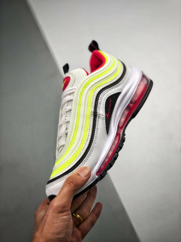 Nike WMNS Air Max 97 White Rush Pink-Black-Volt For Sale