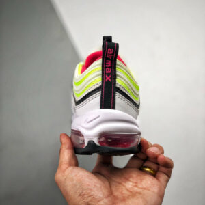 Nike WMNS Air Max 97 White Rush Pink-Black-Volt For Sale