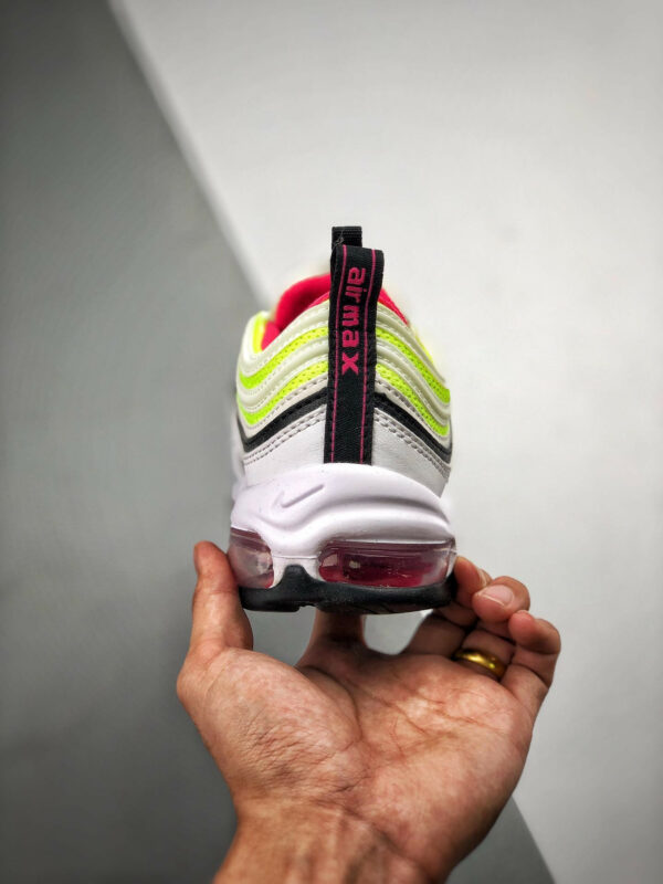 Nike WMNS Air Max 97 White Rush Pink-Black-Volt For Sale