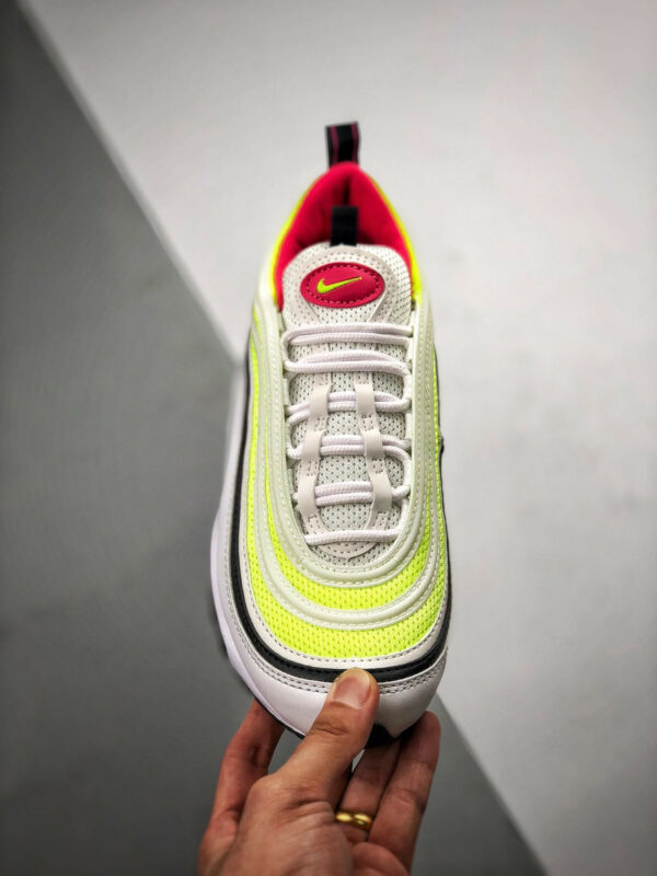 Nike WMNS Air Max 97 White Rush Pink-Black-Volt For Sale