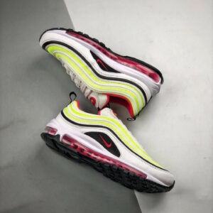 Nike WMNS Air Max 97 White Rush Pink-Black-Volt For Sale