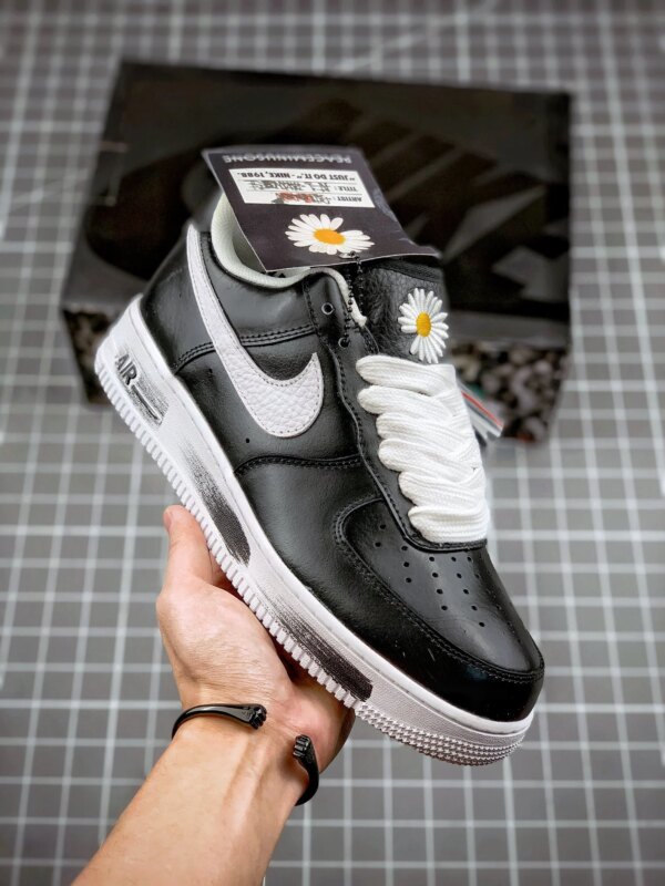 PEACEMINUSONE x Nike Air Force 1 Black White For Sale