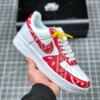 PEACEMINUSONE x Nike Air Force 1 Custom White Red For Sale