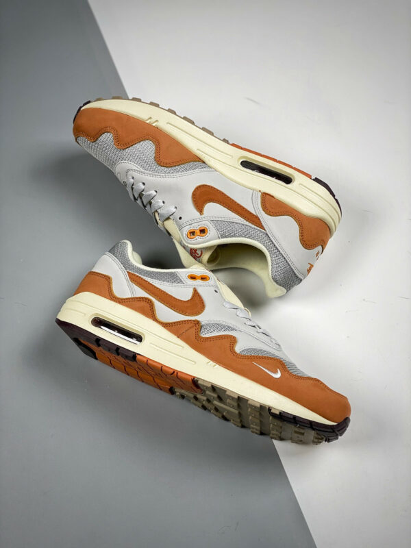 Patta x Nike Air Max 1 Metallic Silver Monarch-Pure Platinum For Sale