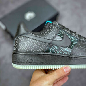 Space Jam x Nike Air Force 1 Low Computer Chip DH5354-001 For Sale