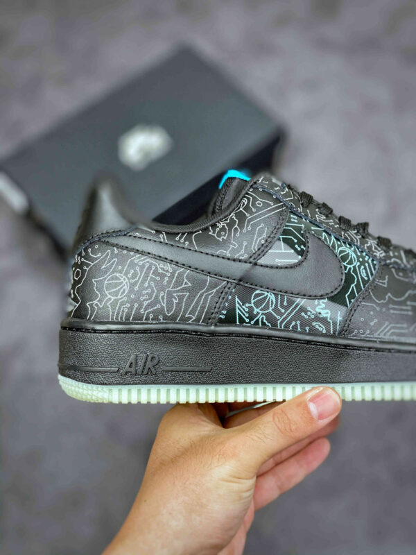 Space Jam x Nike Air Force 1 Low Computer Chip DH5354-001 For Sale