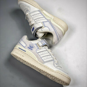 Adidas Forum Low Velcro White Blue Bird GX1018 For Sale