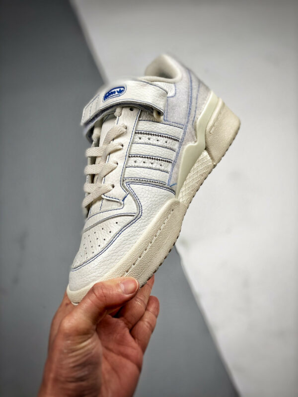 Adidas Forum Low Velcro White Blue Bird GX1018 For Sale