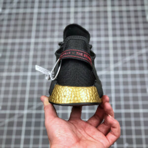 Adidas NMD R1 V2 Black Metallic Gold For Sale