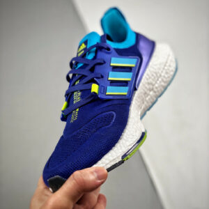 Adidas Ultra Boost 2022 Legacy Indigo Sky Rush Solar Yellow For Sale