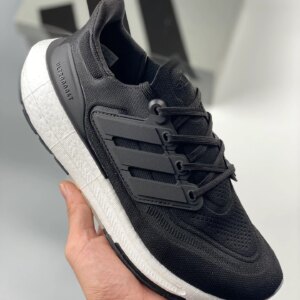 Adidas Ultra Boost Light Core Black White GY9351 For Sale
