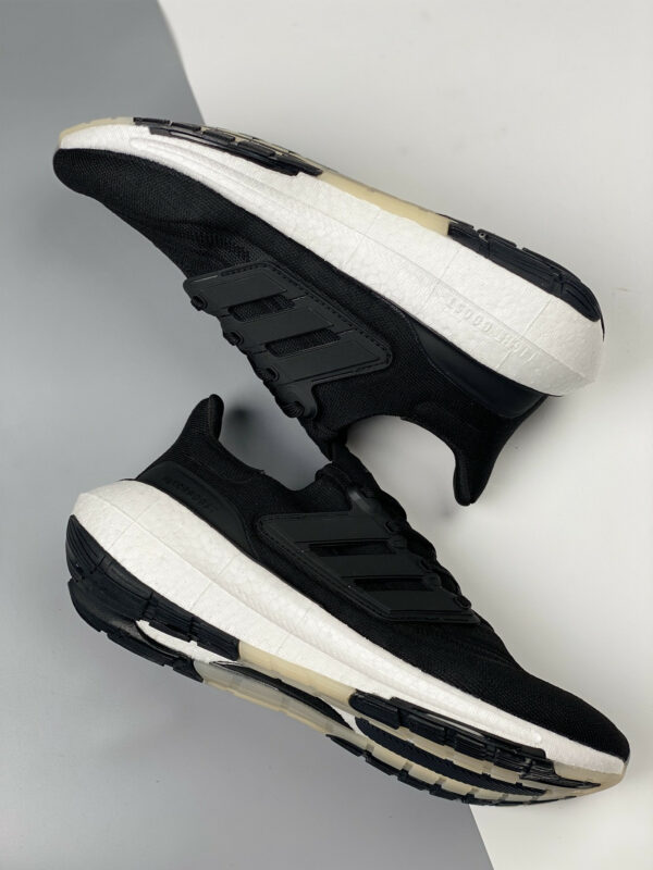 Adidas Ultra Boost Light Core Black White GY9351 For Sale