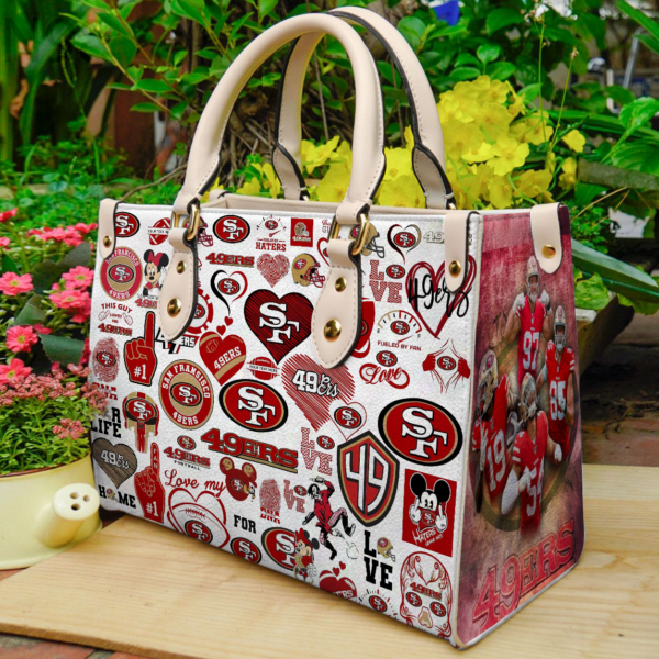 San Francisco 49ers Women Leather Hand Bag