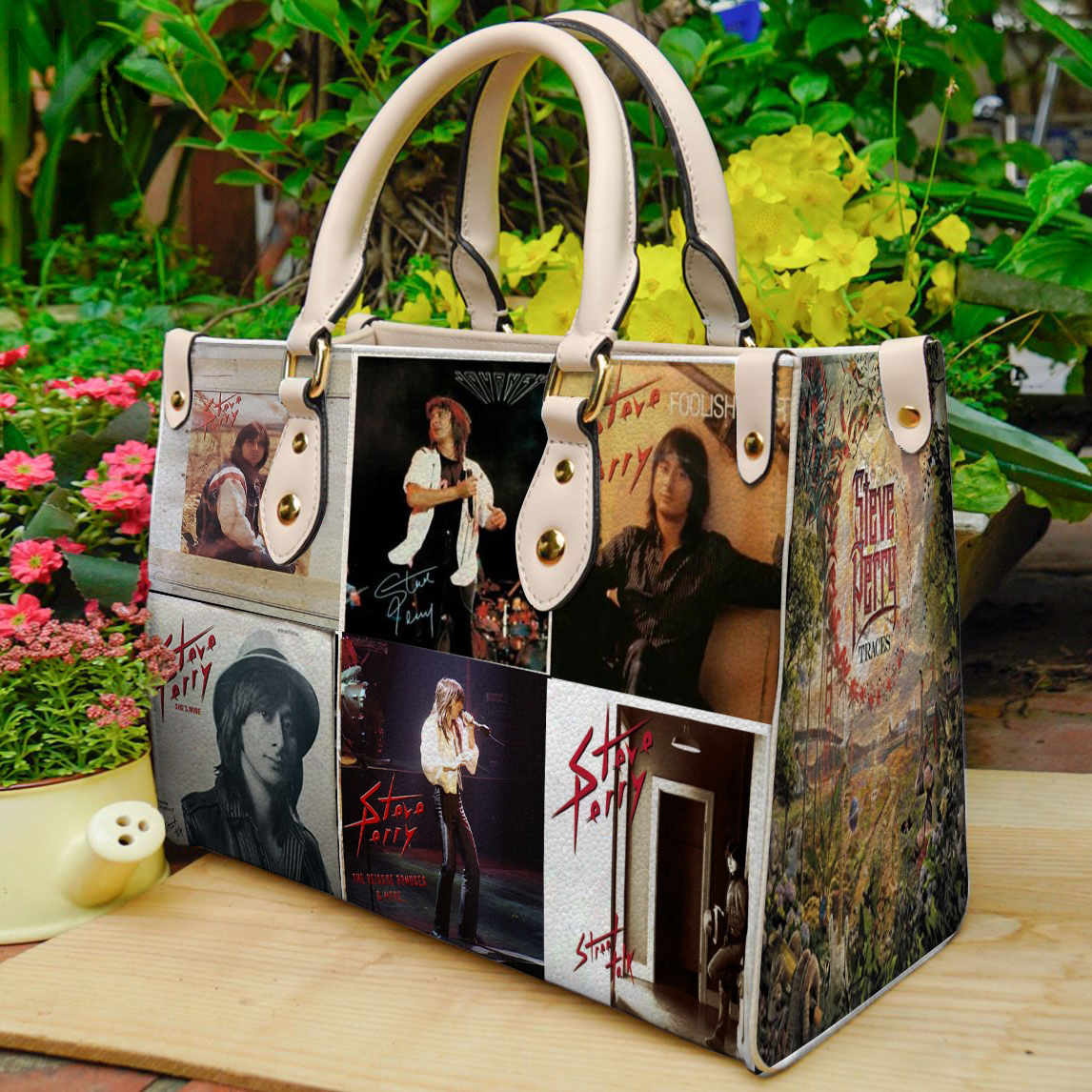 Steve Perry Women Leather Hand Bag